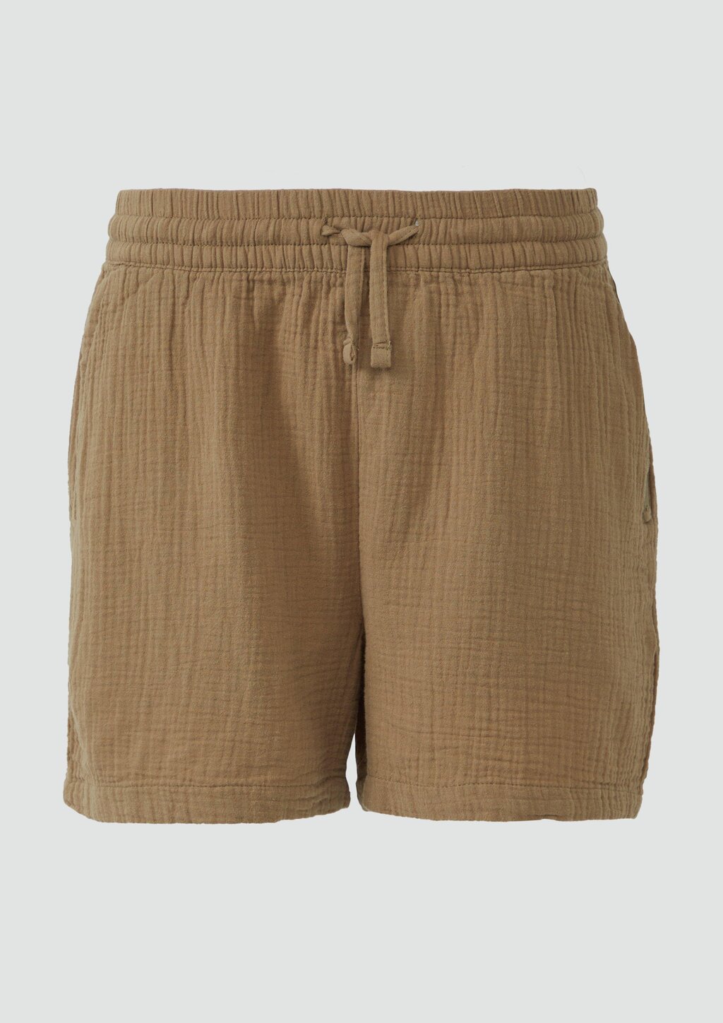 Shorts aus Musselin