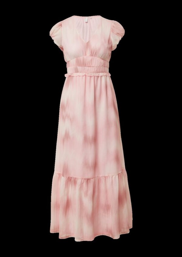 zartes Chiffonkleid mit All-over-Print