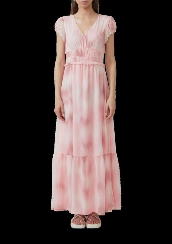 zartes Chiffonkleid mit All-over-Print