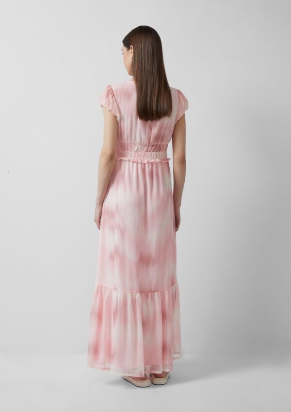 zartes Chiffonkleid mit All-over-Print