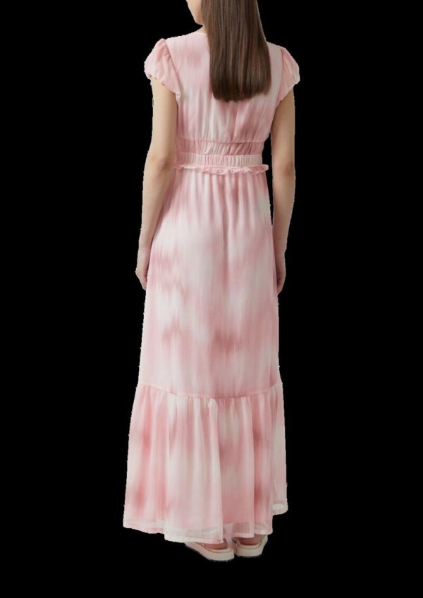 zartes Chiffonkleid mit All-over-Print