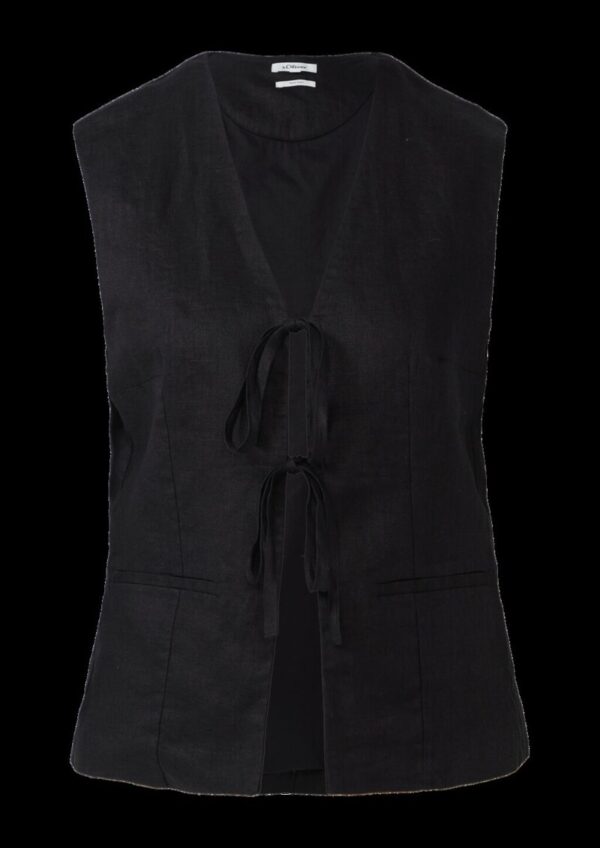 Weste aus Leinen