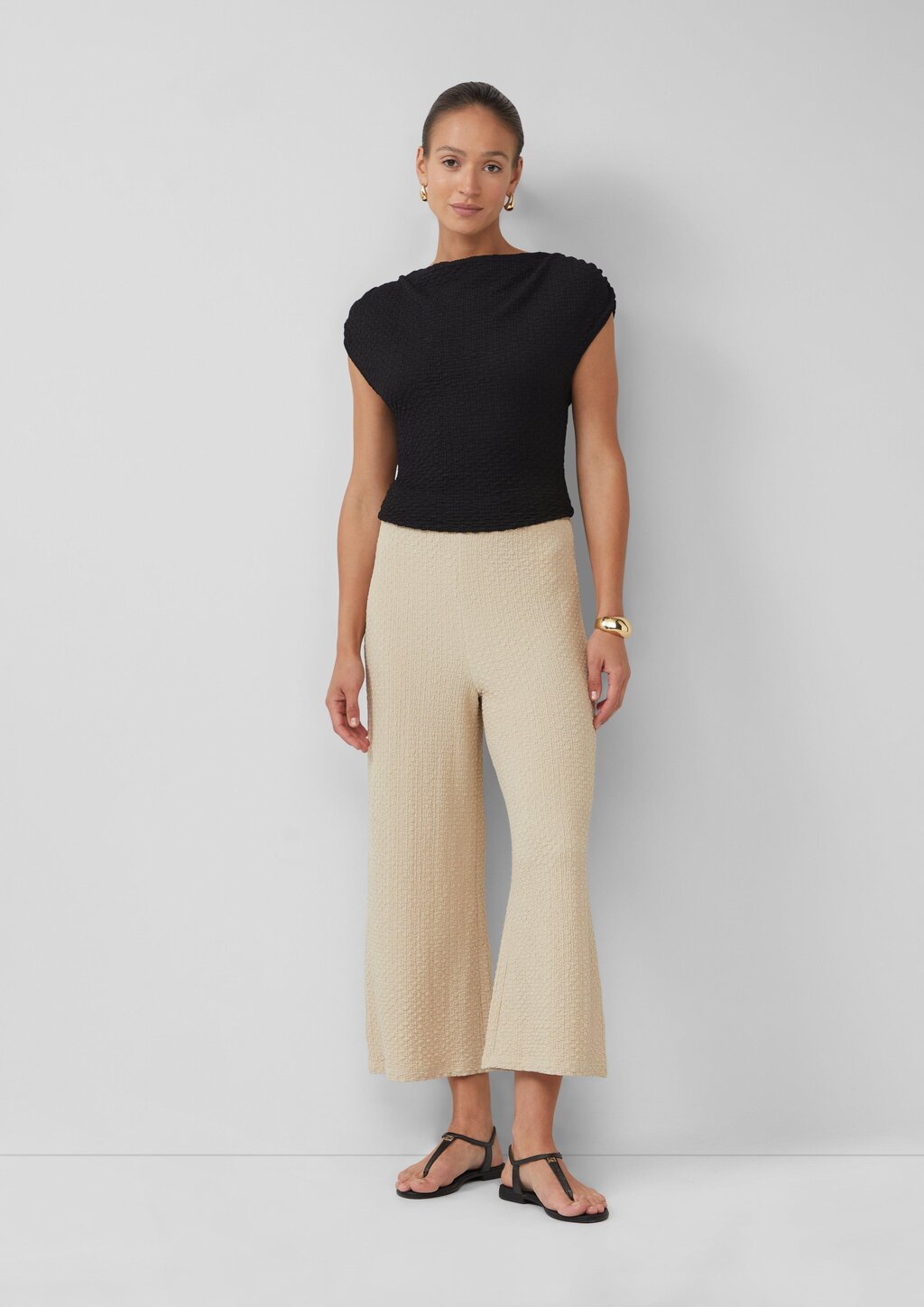 Strukturierte Culotte