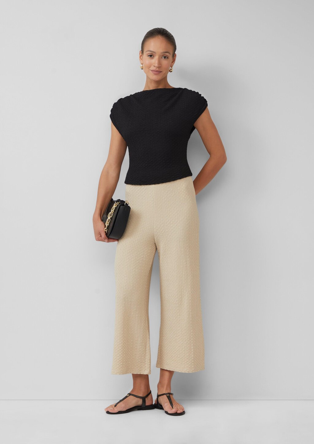 Strukturierte Culotte