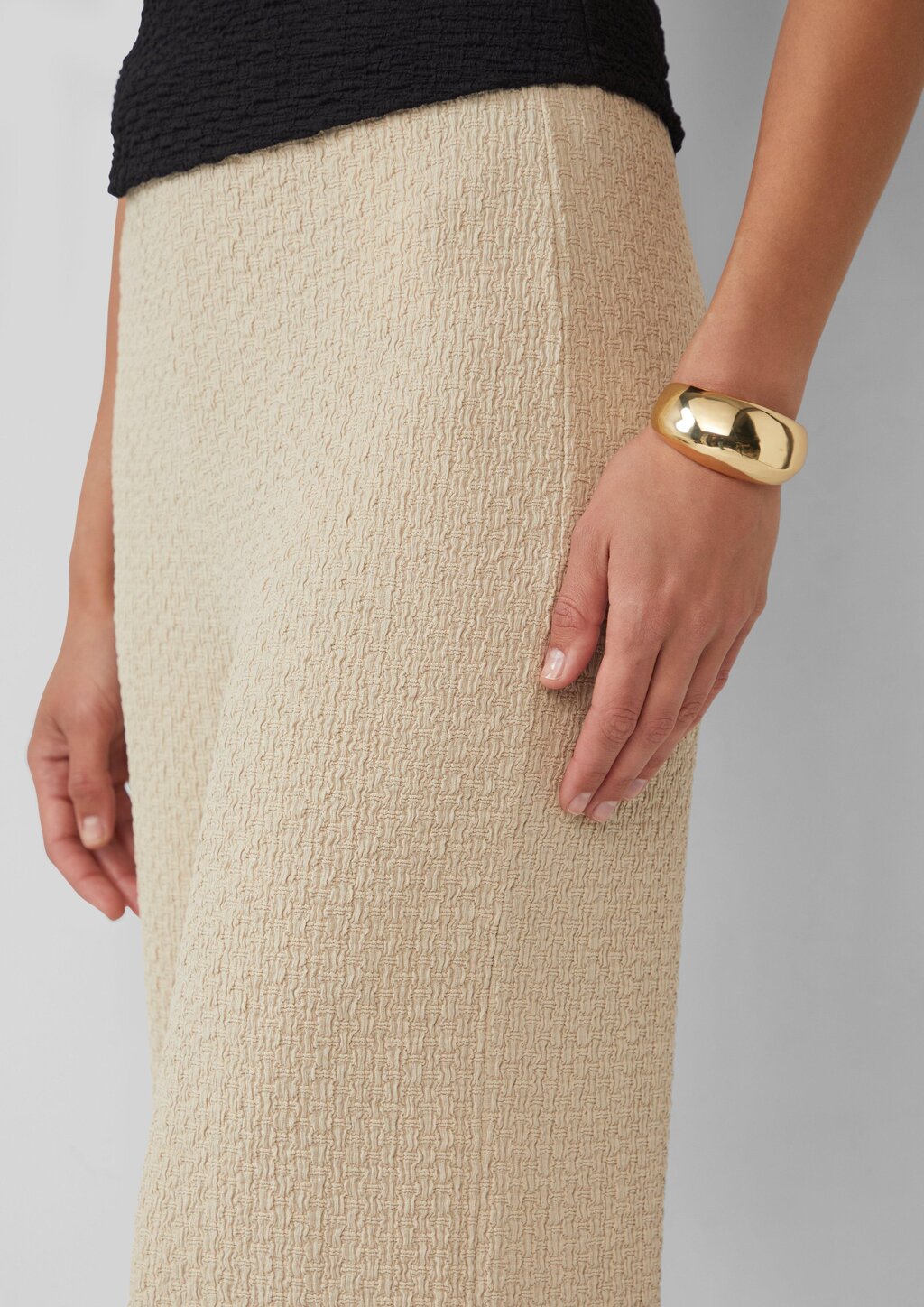 Strukturierte Culotte