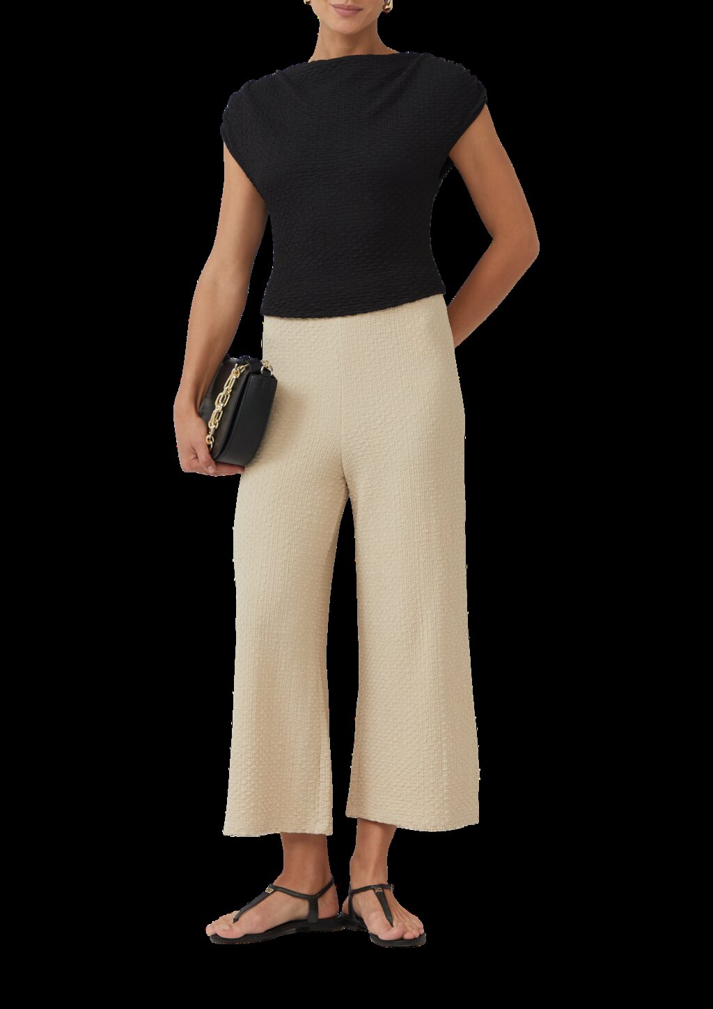 Strukturierte Culotte