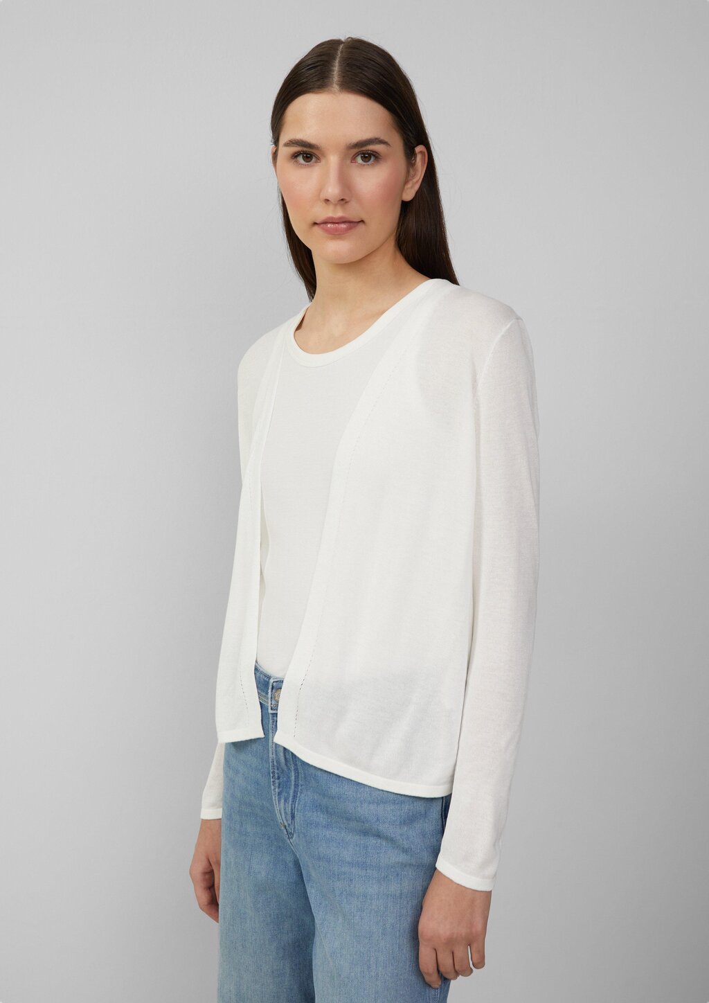 Leichte Strickjacke aus Viskose