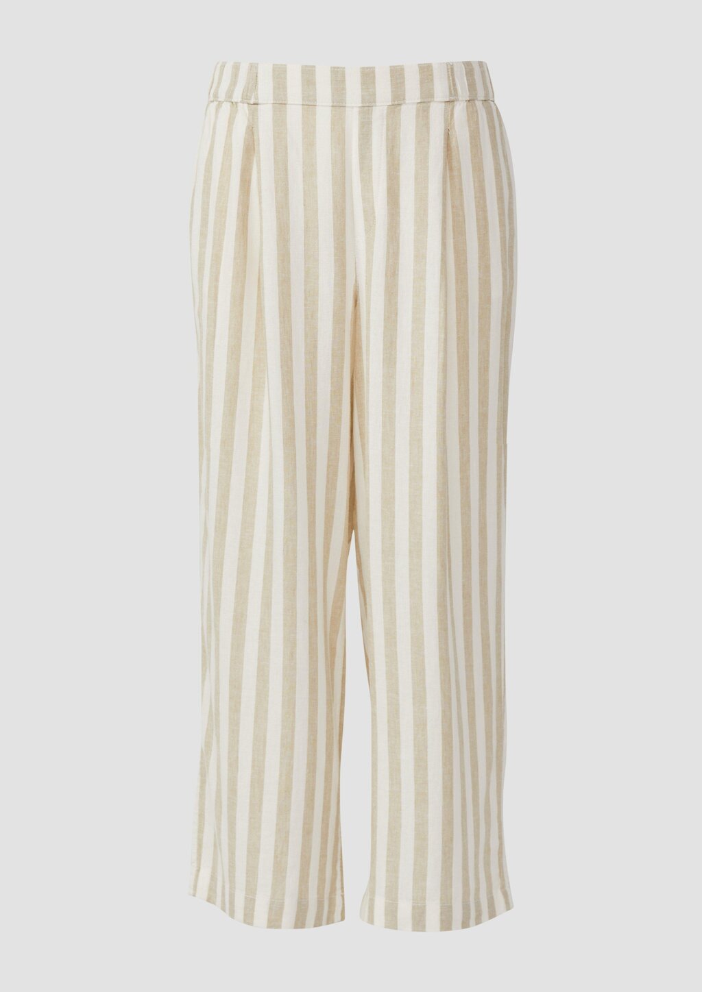 Culotte aus Leinenmix im Relaxed Fit