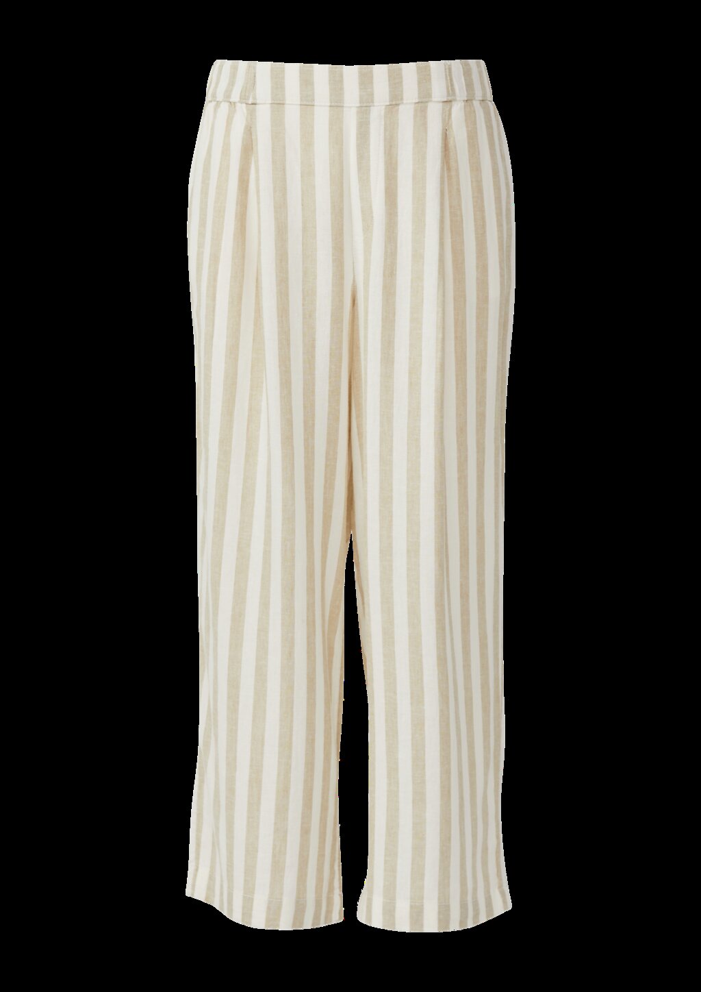 Culotte aus Leinenmix im Relaxed Fit