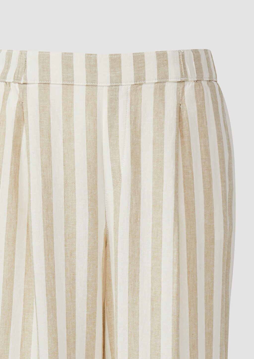 Culotte aus Leinenmix im Relaxed Fit