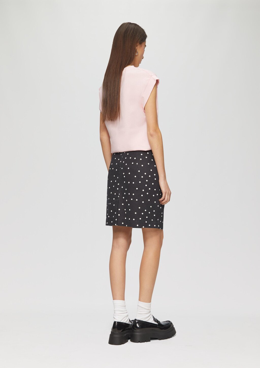 Pencilskirt mit All-over-Print