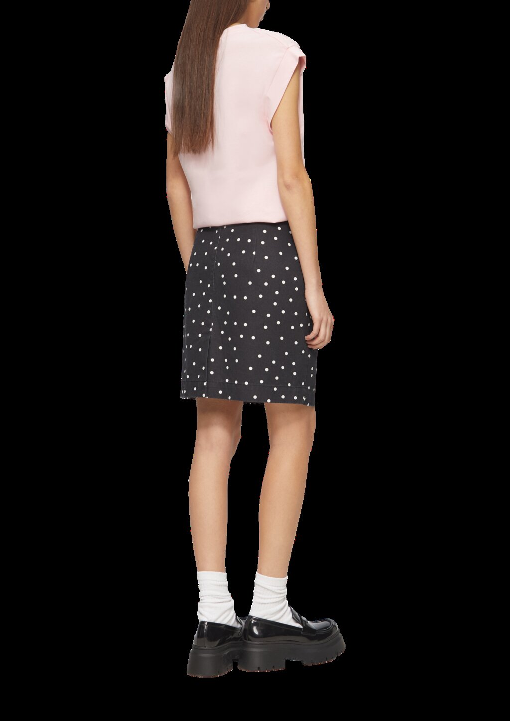 Pencilskirt mit All-over-Print