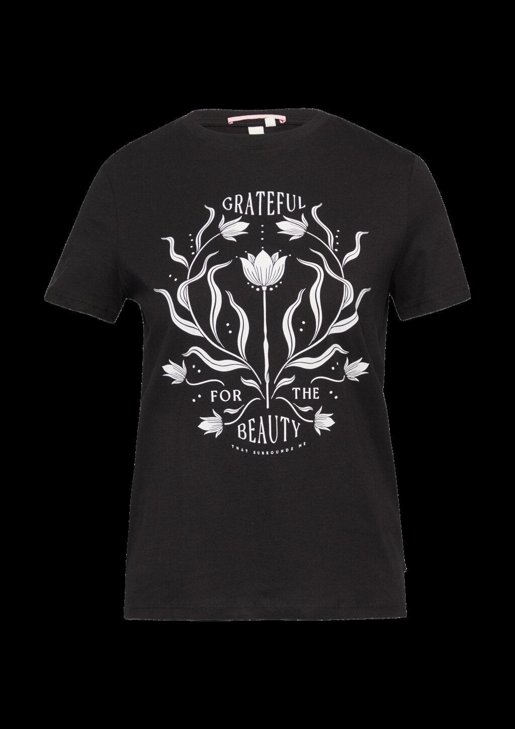 Baumwollshirt mit Frontprint