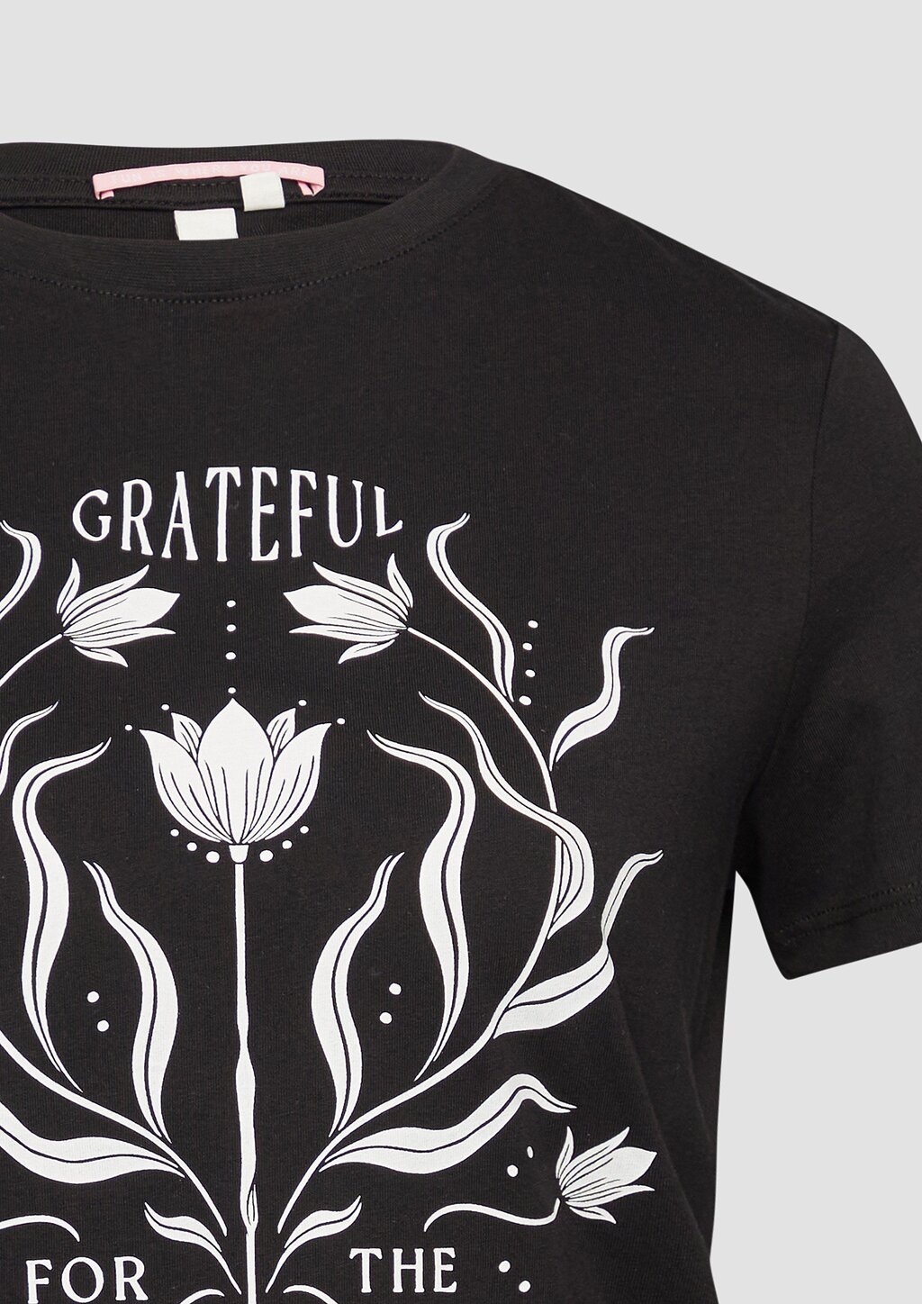 Baumwollshirt mit Frontprint