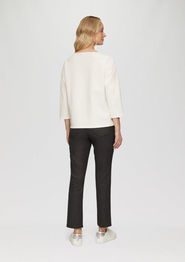 3/4-Arm-Shirt aus Heavy Jersey mit Applikation