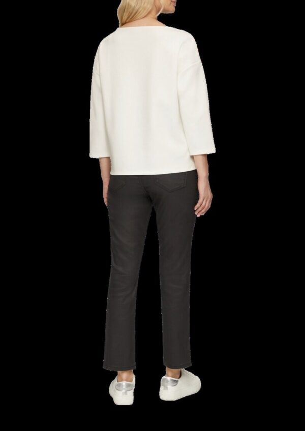 3/4-Arm-Shirt aus Heavy Jersey mit Applikation