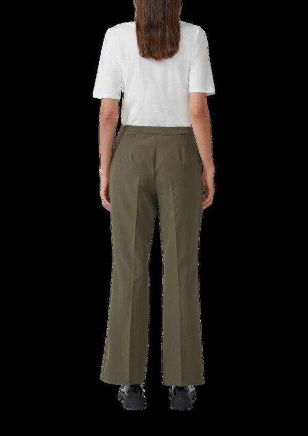 Flared Leg-Hose mit hohem Bund