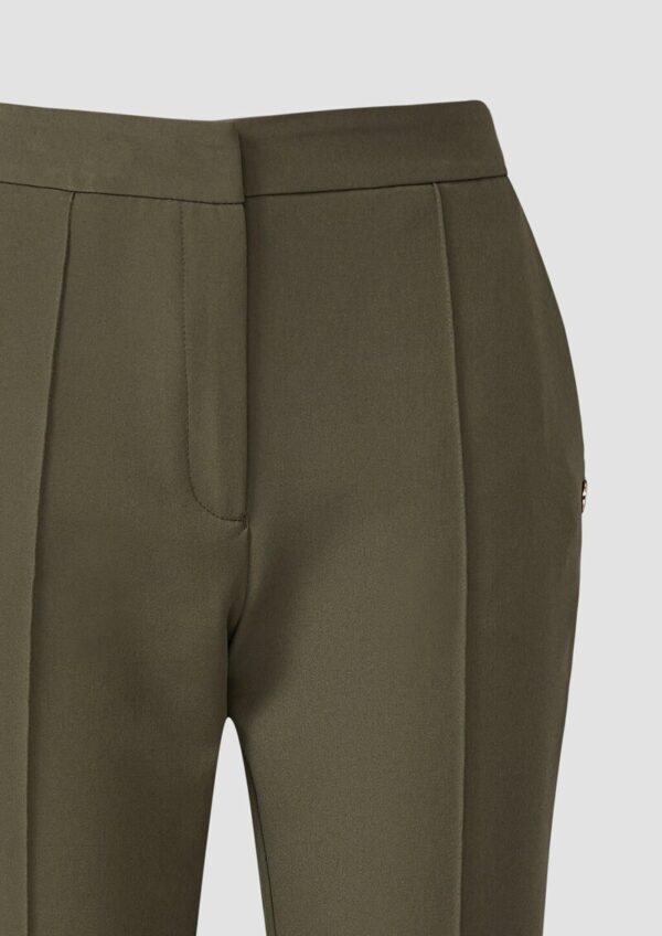 Flared Leg-Hose mit hohem Bund