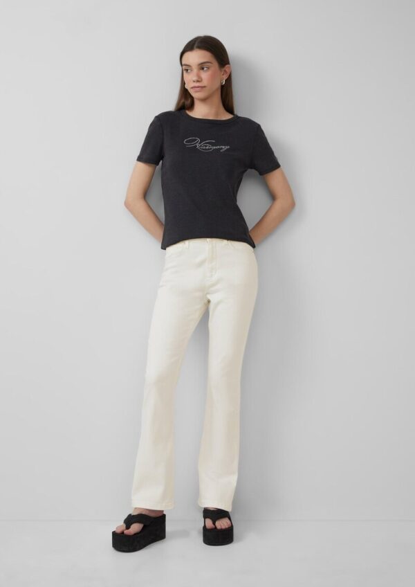Jeans Reena / Slim Fit / High Rise/ Flared Leg