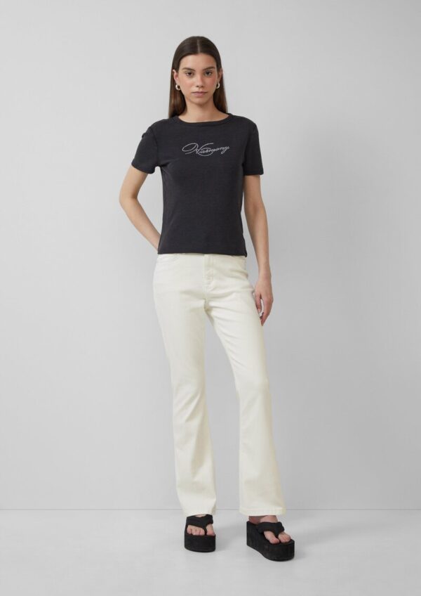 Jeans Reena / Slim Fit / High Rise/ Flared Leg