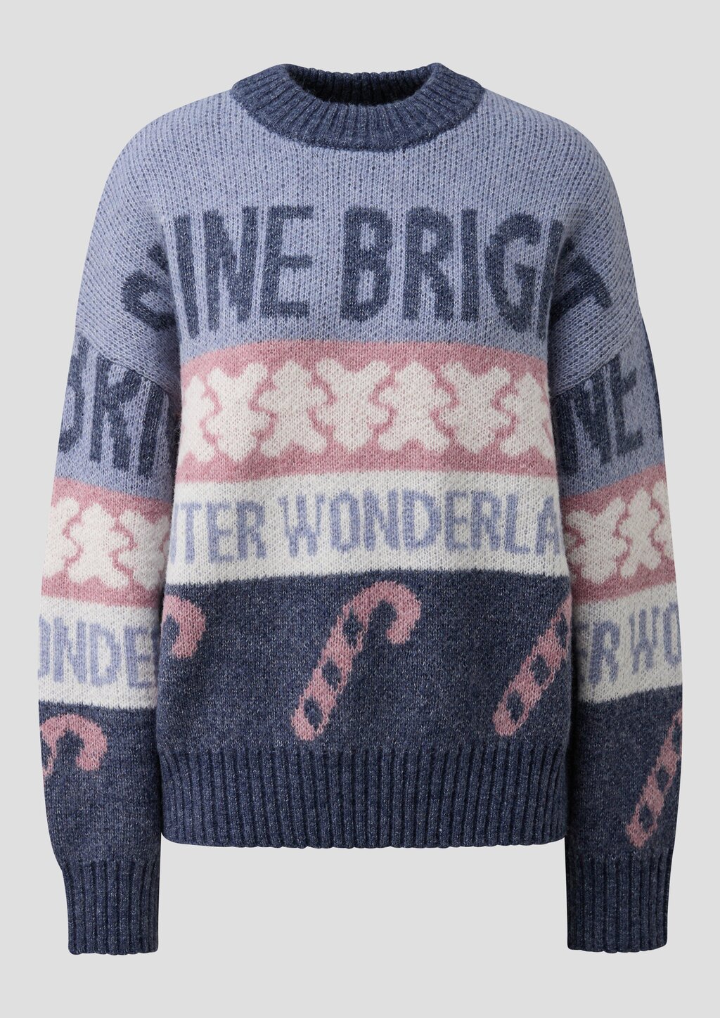 Weihnachtspullover mit Wolle