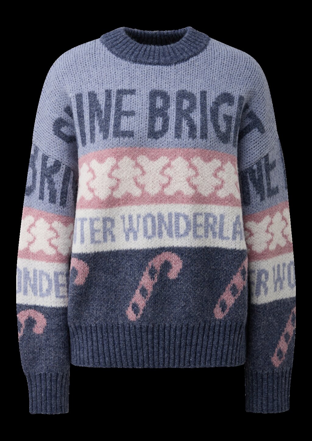 Weihnachtspullover mit Wolle