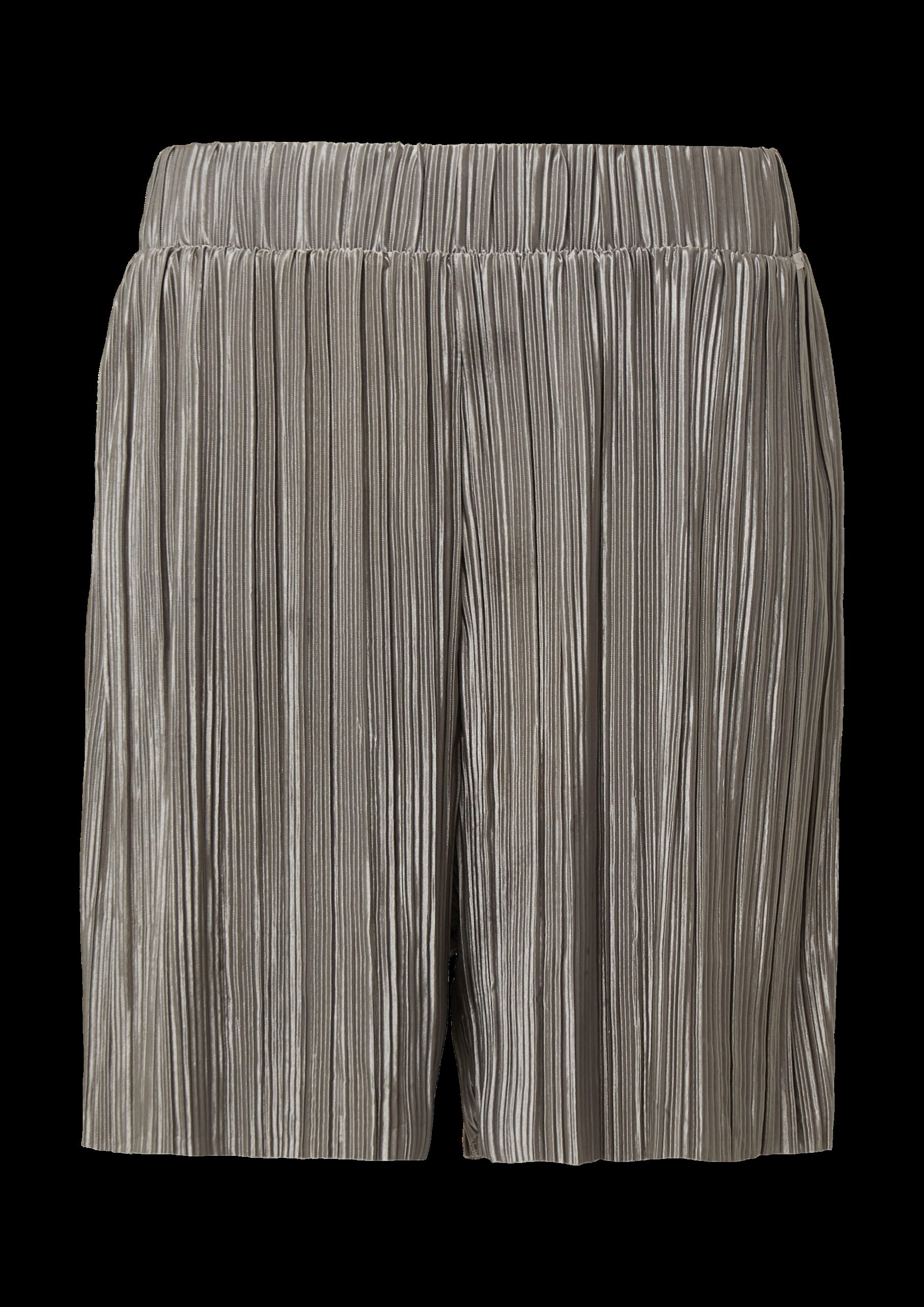 Shorts mit Plisseefalten