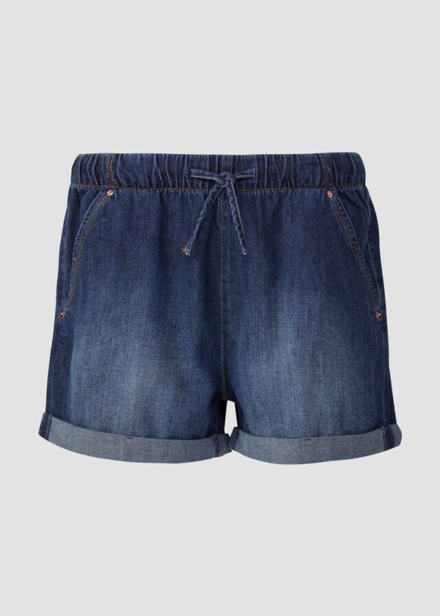 Jeans-Shorts / Comfort Fit / Mid Rise / Elastikbund