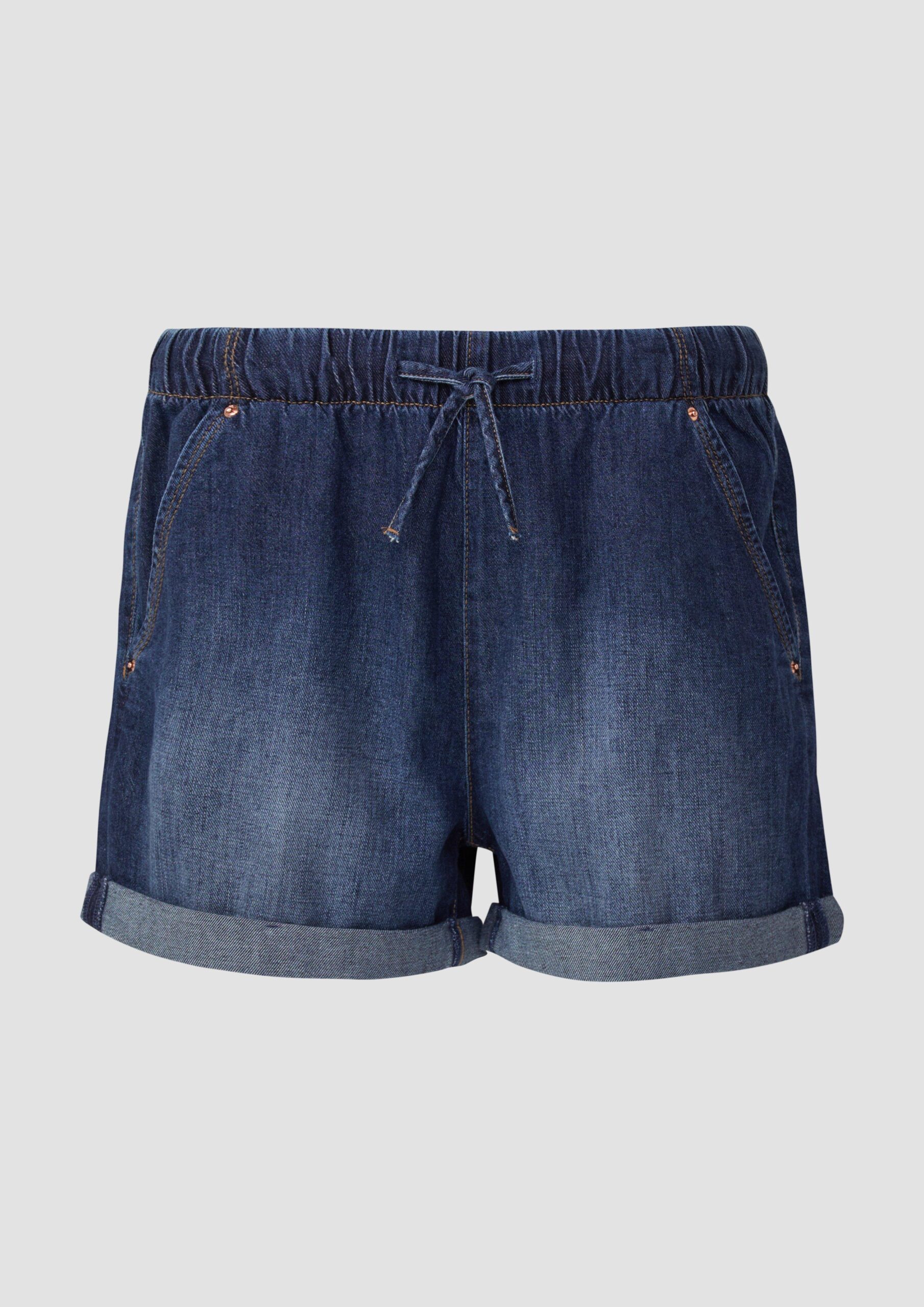 Jeans-Shorts / Comfort Fit / Mid Rise / Elastikbund