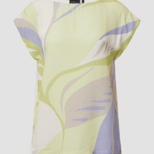 Ärmelloses Blusenshirt mit Frontprint