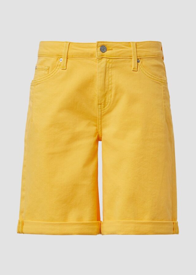 Jeans-Bermuda Karolin / Straight Fit / Mid Rise / Straight Leg