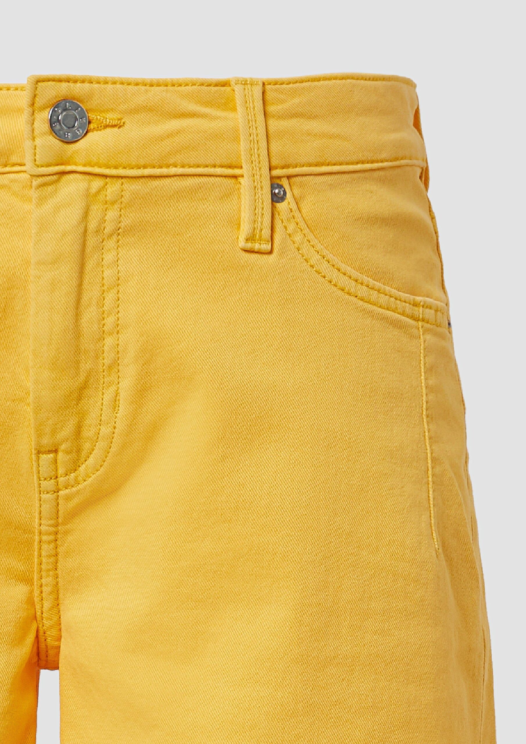 Jeans-Bermuda Karolin / Straight Fit / Mid Rise / Straight Leg