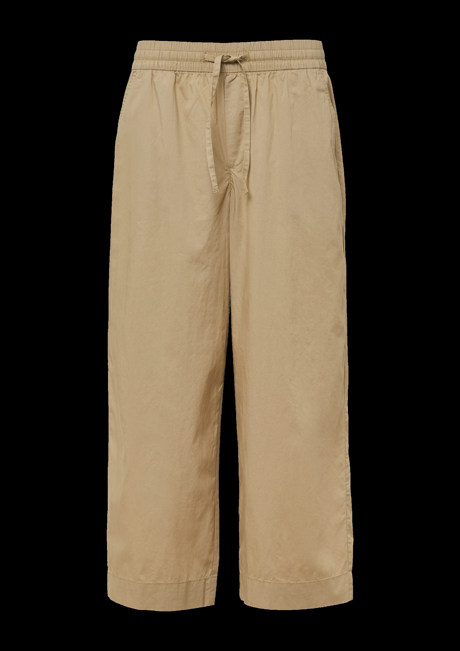 Leichte Culotte aus Baumwollmix im Relaxed Fit