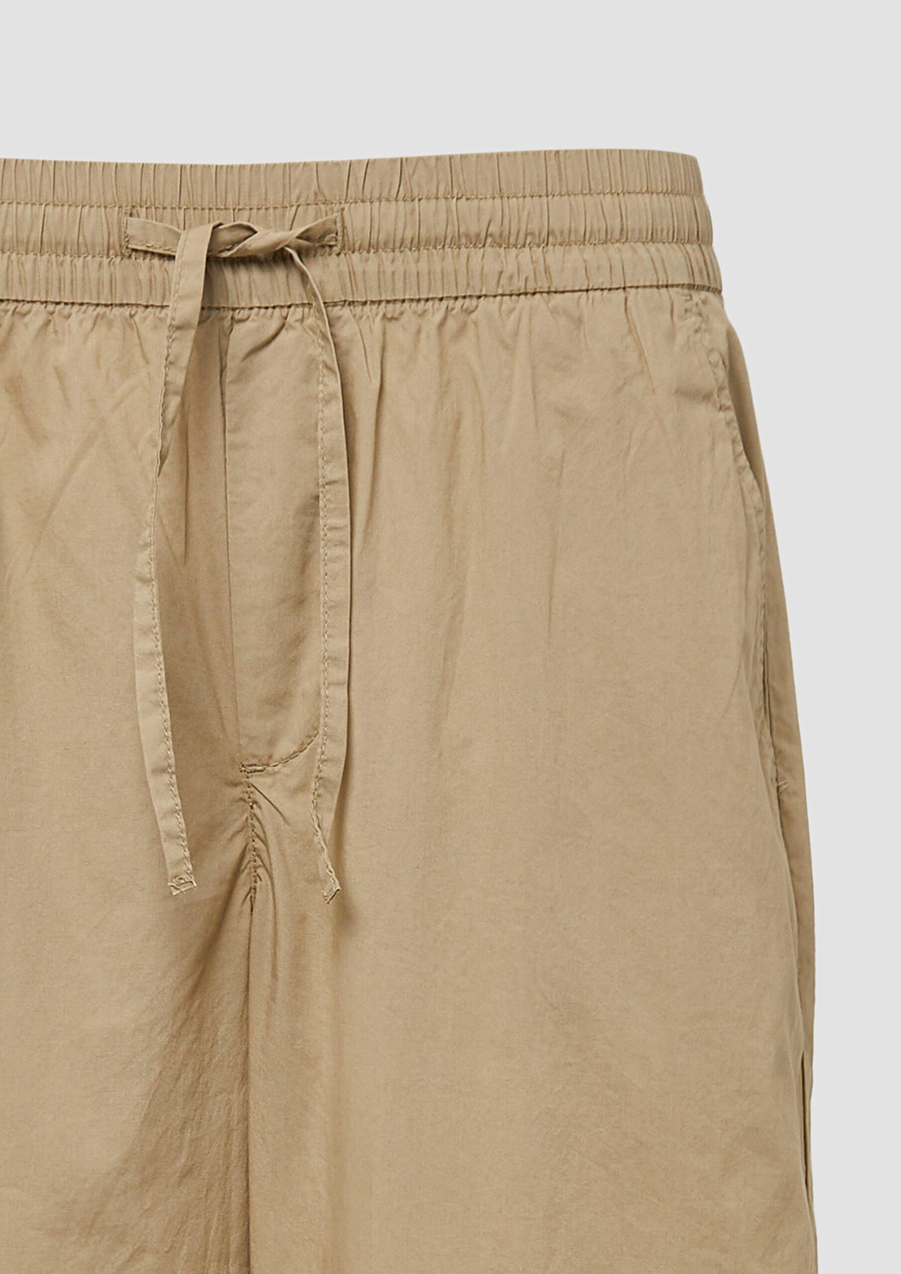 Leichte Culotte aus Baumwollmix im Relaxed Fit