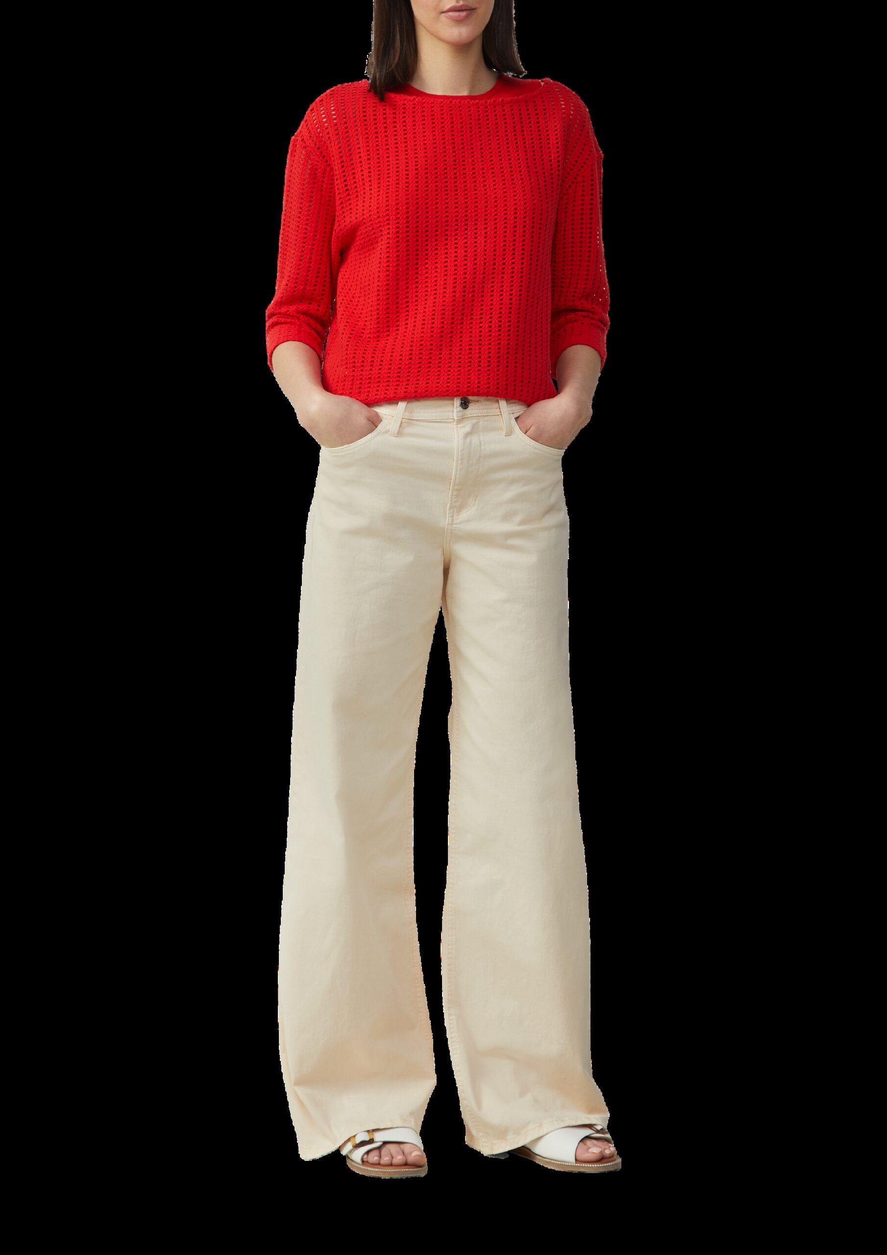 Luftiges T-Shirt im Relaxed Fit