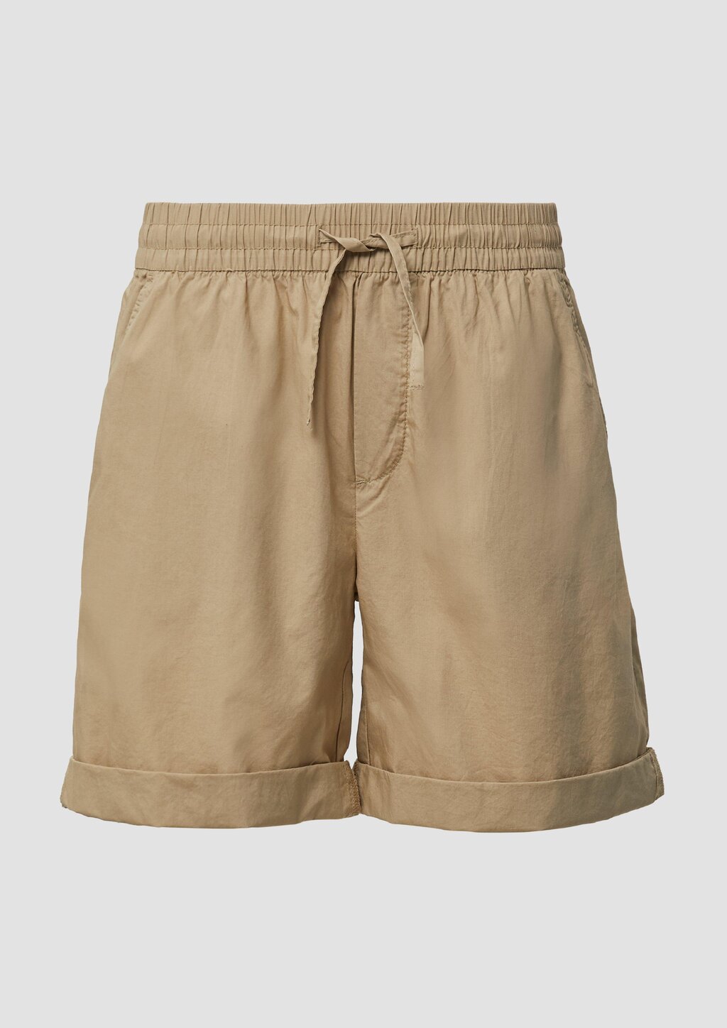 Leichte Relaxed-Fit-Shorts aus Baumwollmix