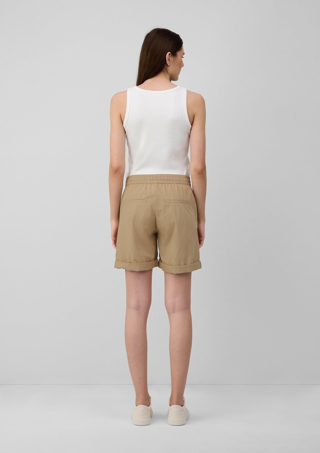Leichte Relaxed-Fit-Shorts aus Baumwollmix