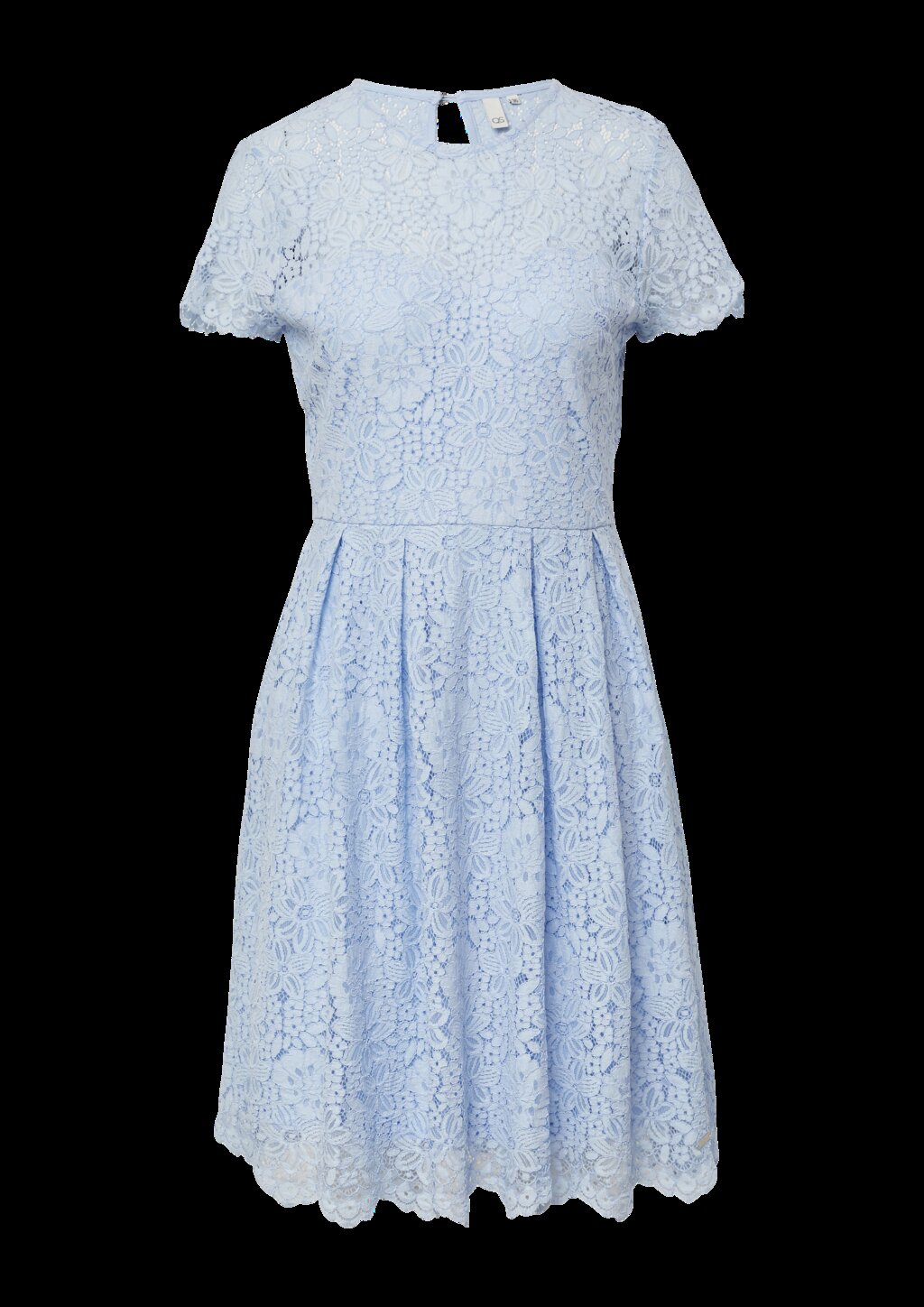 Tailliertes Spitzenkleid