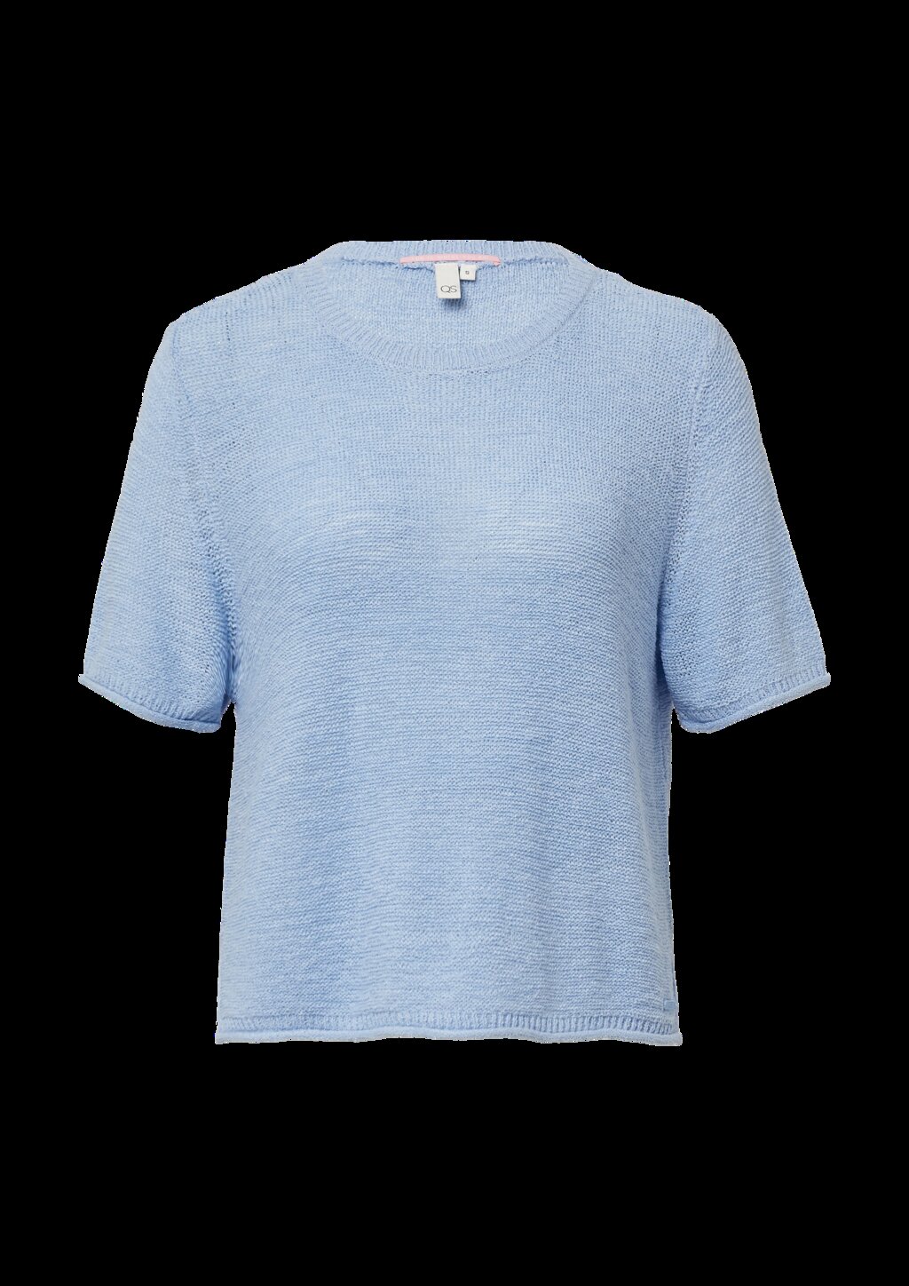 Kurzarmpullover aus Bändchengarn