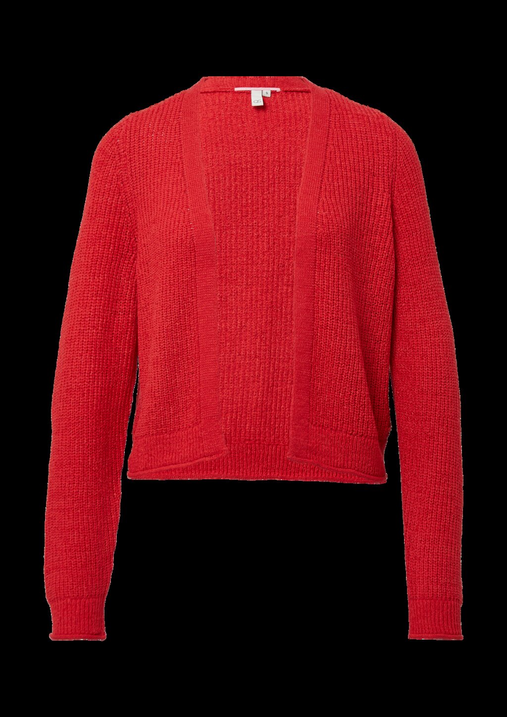 Strickjacke aus Bändchengarn