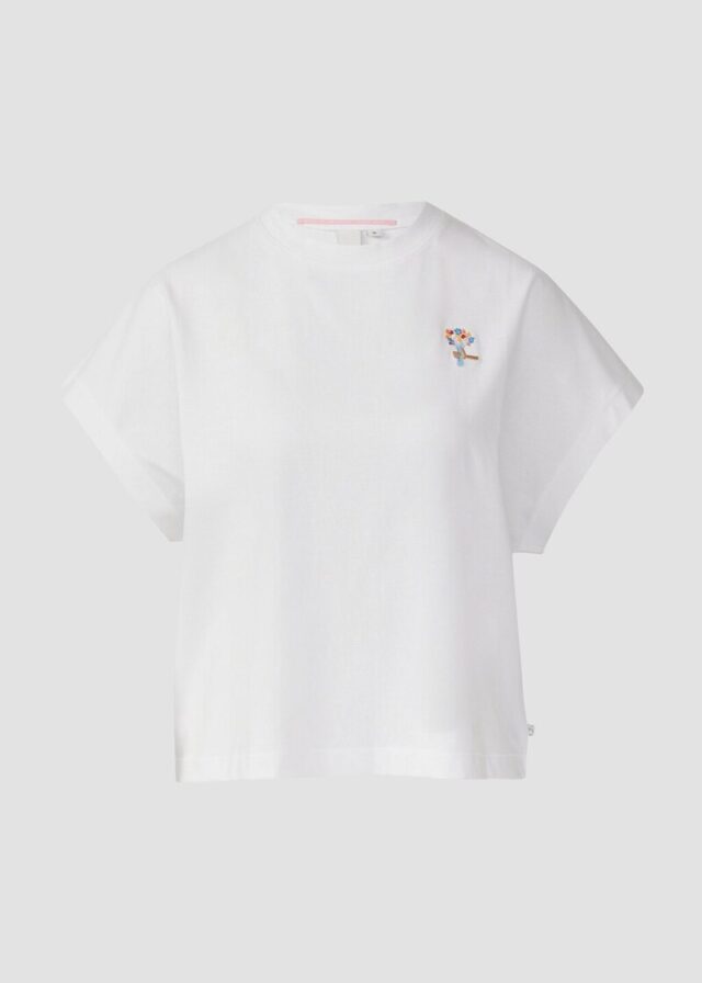 Lässiges Shirt mit überschnittener Schulter