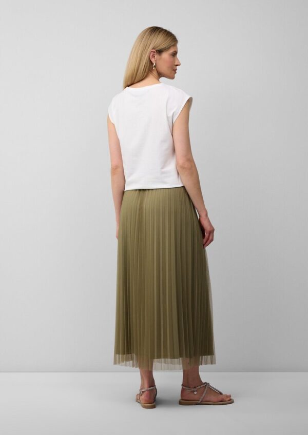 Jersey-T-Shirt mit Artwork und Glitzerdetails