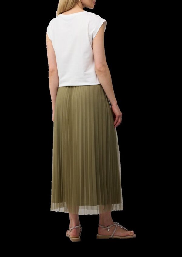 Jersey-T-Shirt mit Artwork und Glitzerdetails