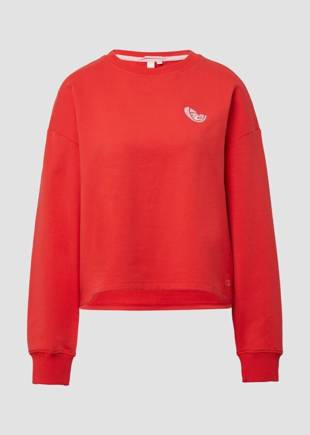 Sweatshirt mit Stickerei