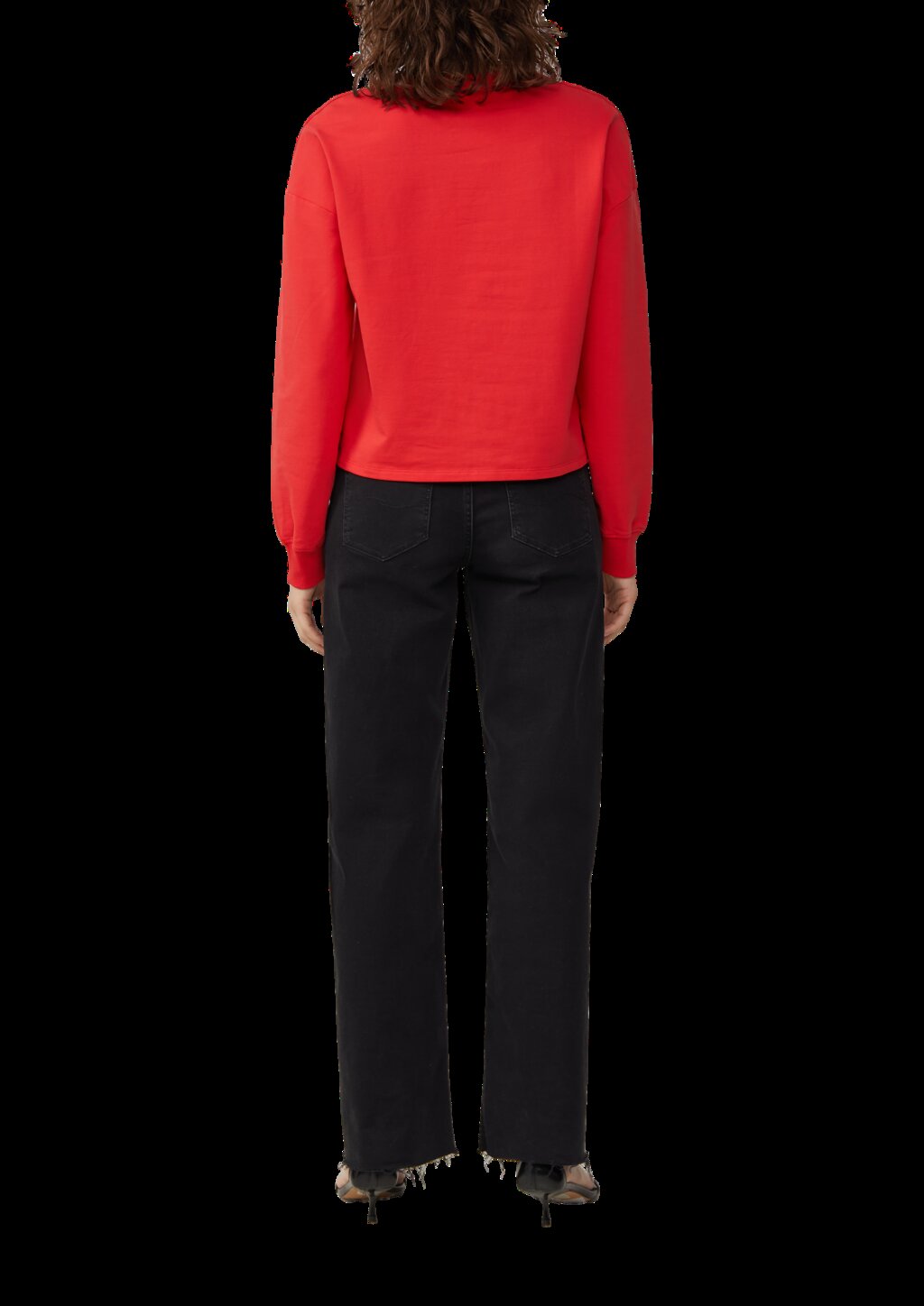 Sweatshirt mit Stickerei