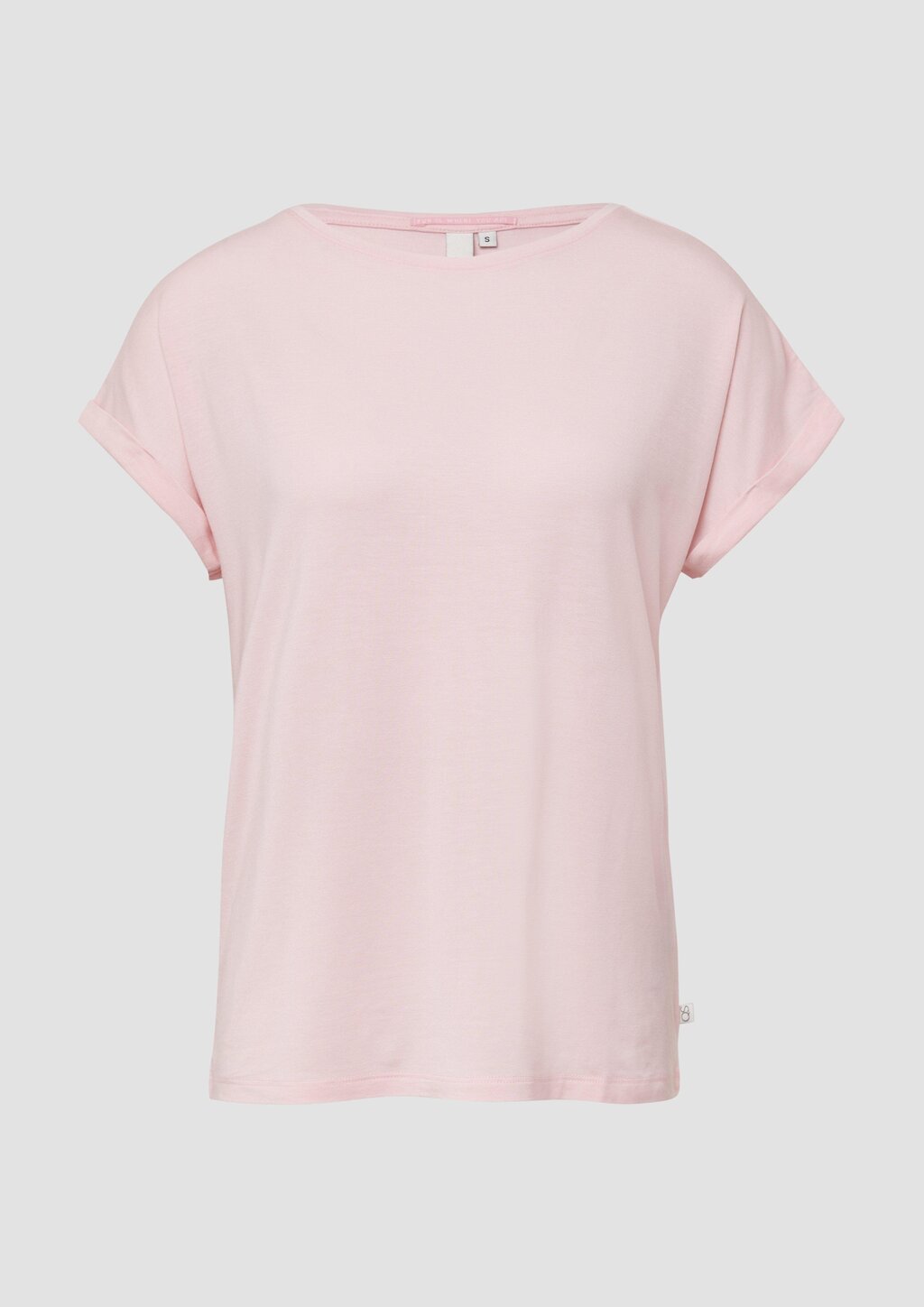 Loose-Fit-Shirt im Lyocellmix