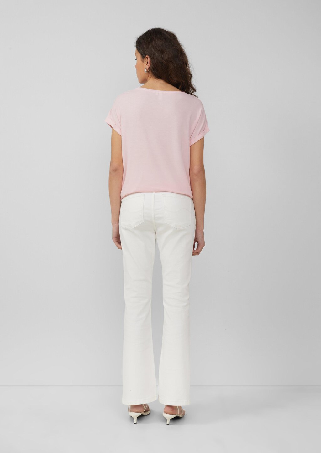 Loose-Fit-Shirt im Lyocellmix