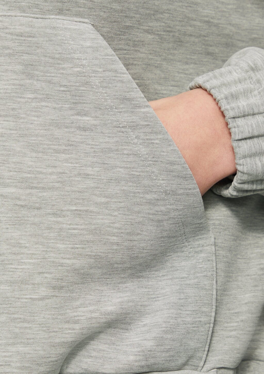 Scuba-Sweatjacke aus Modalmix im Relaxed Fit