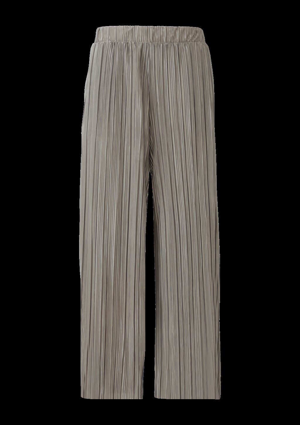 Plissierte Wide-Leg-Hose