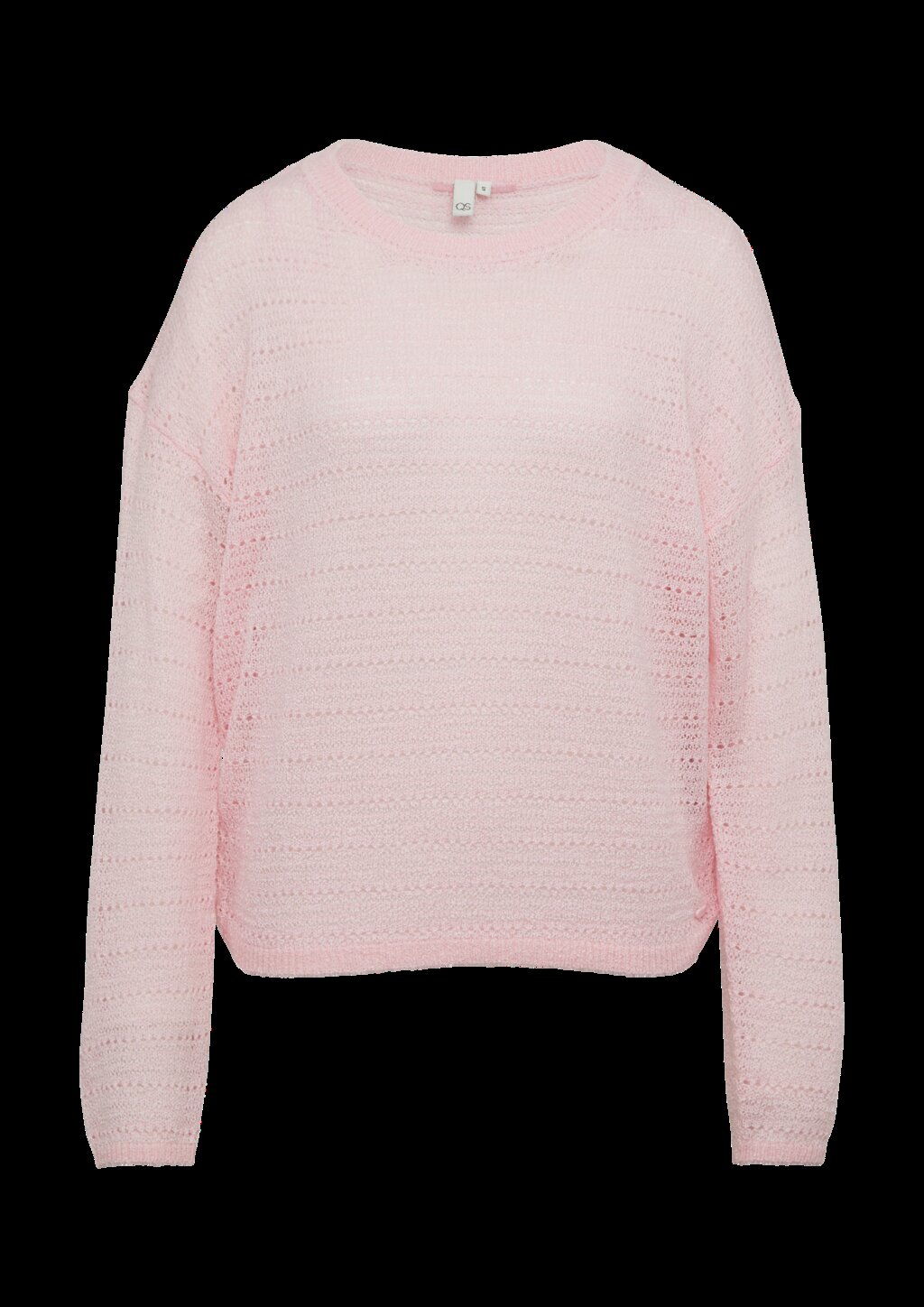 leichter Pullover mit Ajourmuster